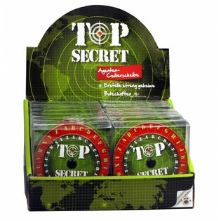 TOP SECRET &ndash; Spionsprog-skive (12 stk.)