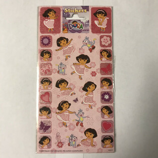 KLISTERM&AElig;RKER: DORA, M&aring;l 20 x 10 cm (10 stk.)