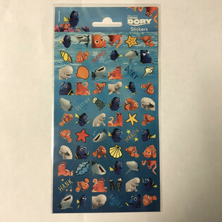 KLISTERM&AElig;RKER: DISNEY FIND DORY, 20 x 10 cm (10 stk.)