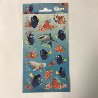 KLISTERMÆRKER: DISNEY FIND DORY, 20 x 10 cm (10 stk.)