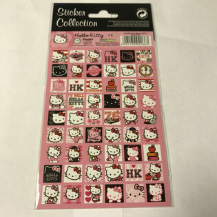 HELLO KITTY KLISTERM&AElig;RKER - 20 x 10 cm (10 stk.)