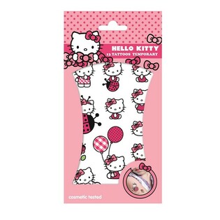 HELLO KITTY Midlertidige Tatoveringer - 20 x 10 cm (10 stk.)