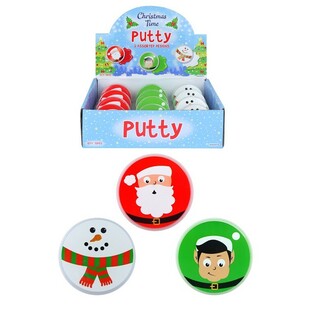 Jule Slime Putty i Display (12 stk.)