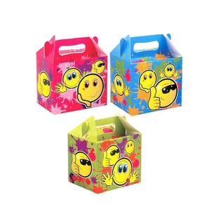 Menu&aelig;ske SMILEY til B&oslash;rnemenuer &ndash; 14 x 9,5 x 18 cm (12 stk.)