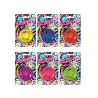 Lysende Glow Yo-Yo med Lys (36 stk)