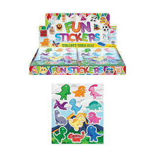 FUN STICKERS – MODEL: DINOSAUR (120 stk.)