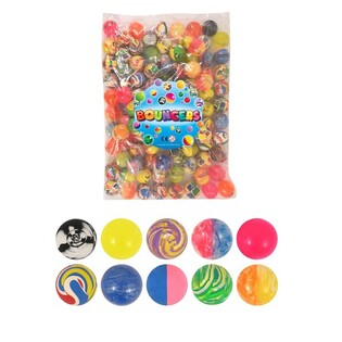 Mix Hoppebolde, 3,3 cm (100 stk.)