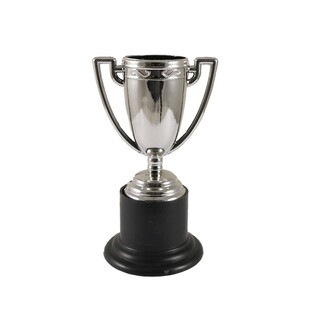 Vinderpokal &ndash; 10 cm &ndash; S&oslash;lv (12 stk.)