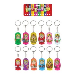 N&Oslash;GLERING RUSSISK DUKKE (12 stk.)
