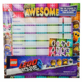 LEGO BEL&Oslash;NNINGSSKEMA MED LEGO KLISTERM&AElig;RKER (24 stk.)