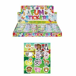 FUN STICKERS &ndash; MODEL: BONDEG&Aring;RD (120 stk.)