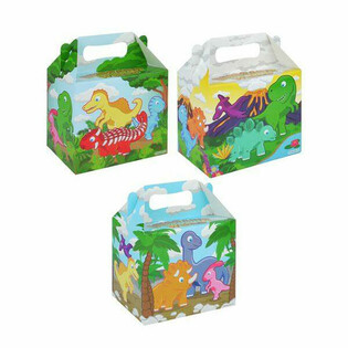 MENUBOX &ndash; DINOSAUR &ndash; 14 x 9,5 x 18 cm (24 stk.)