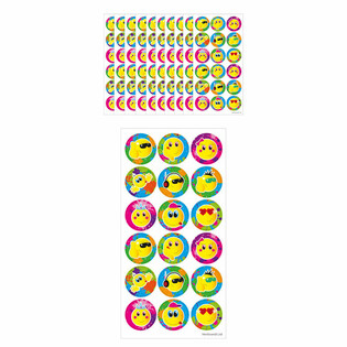 FUN STICKERS &ndash; SMILEY 18 KLISTERM&AElig;RKER PR. ARK (10 stk.)