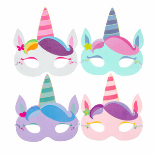 Skummasker Unicorn Mix (48 stk.)