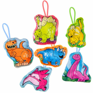 MIX PLYS DINOSAURUSSER - 13.5 Cm. (24 stk.)