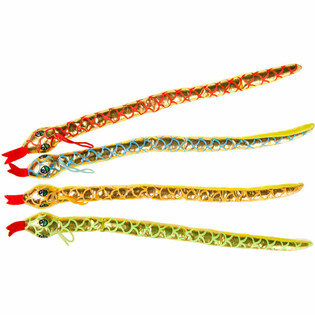Plysslanger - 40 cm (24 stk.)