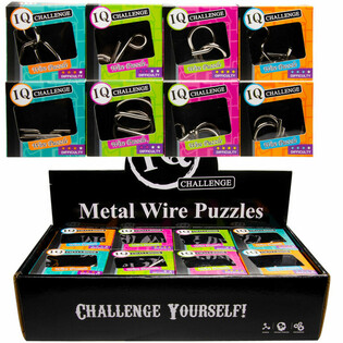 IQ-PUSLESPIL I METAL (24 stk.)