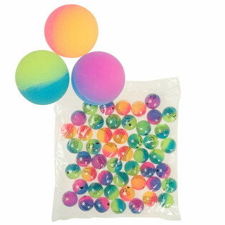 Mix af hoppebolde Frosted &Oslash; 3,2 cm (50 stk.)