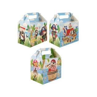 MENUBOX &ndash; PIRAT &ndash; 14 x 9.5 x 18 Cm (24 stk)