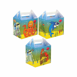 Menuboks – SEA LIFE – 14 x 9.5 x 18 cm (24 stk.)