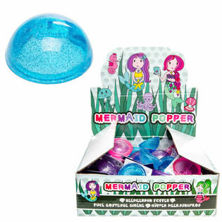 GLITTER PLOPPER - MODEL - HAVFRUE (48 stk.)