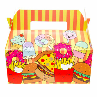 Fastfood Menubokse - 22,5 x 12 x 9,5 cm (24 stk.)