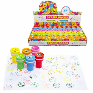SMILEY STEMPLER / GLADE ANSIGTER I DISPLAY (60 stk.)