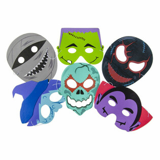Mix Uhyggelige Skummasker (60 stk.)