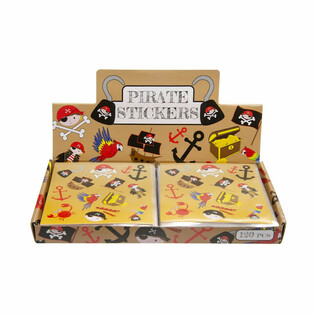 Pirat Fun Klisterm&aelig;rker (120 Stk.)
