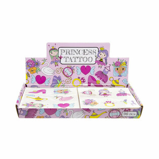 Fun Tattoo's - Prinsesser (96 stk.)