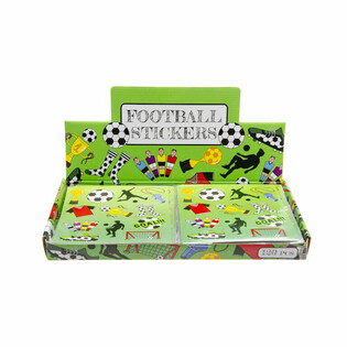 Fodbold Fun Stickers Display