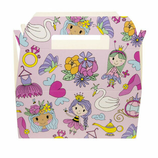 Menu&aelig;ske Prinsesse - B&oslash;rnemenu Box - 22,5 x 12 x 9,5 cm (24 stk.)