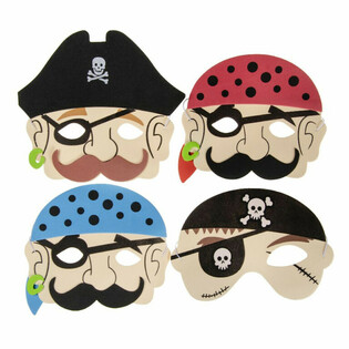 PIRATMASKER AF SKUM - DRENGE (60 stk.)