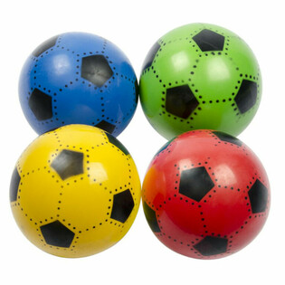 FODBOLDE - 23CM - MIX FARVER (10 stk.)
