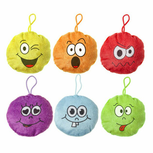 Plys-smileys - Mix (24 stk.)