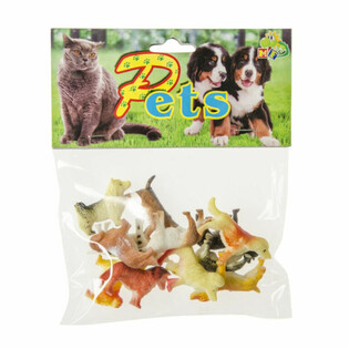 12-delt Leges&aelig;t med Hunde- og Kattefigurer