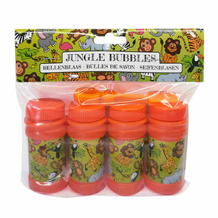 S&aelig;bebobler Jungledyr 50ml (4-pak)