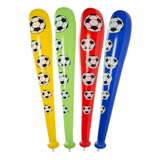 STOR OPPUSTELIG FODBOLDK&Oslash;LLE, 84 CM LANG (12 stk.)