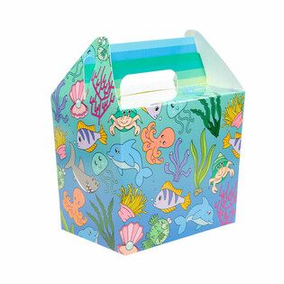 Menuboxe / Godteposer Havdyr (12 stk)