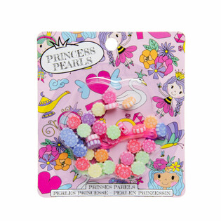 Prinsesse Perlesæt - DIY Lav Armbånd (48 stk.)
