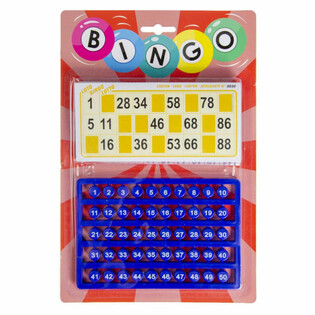 Bingo-leges&aelig;t p&aring; kort (6 stk.)