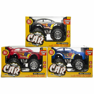 Monster Truck i Display&aelig;ske (6 stk.)