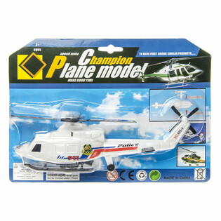 POLITIEHELIKOPTER MED TR&AElig;KSNOR (6 stk.)