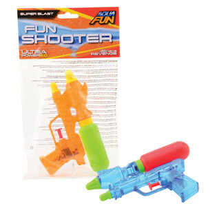 AQUA FUN - VANDPISTOLER, 16 Cm. - HEADERKORT (12stk.)