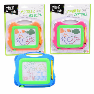 CREA KIDS - Magnetisk Farvetegnetavle (12 stk.)