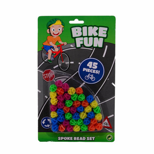 BIKE FUN - 45x EGEPERLER TIL CYKEL P&Aring; KORT (1 stk.)
