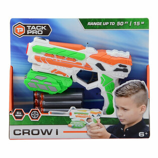 Tack Pro Crow I Pistol med 6 Bl&oslash;de Pile