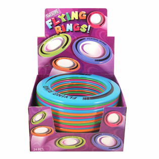 Flyvende Ring / Frisbee Ø 25 cm - I Display (24 stk.)