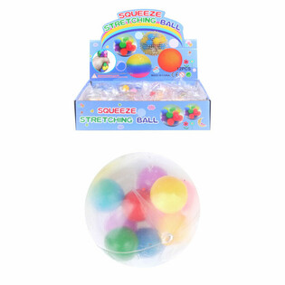 Klemmebold Ø6cm med Pom Poms (Display med 12)