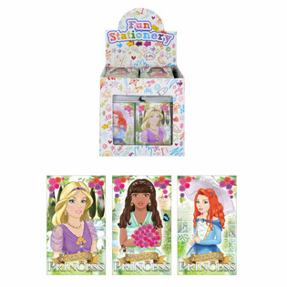 Prinsesse Notesbøger i Display (168 stk.)